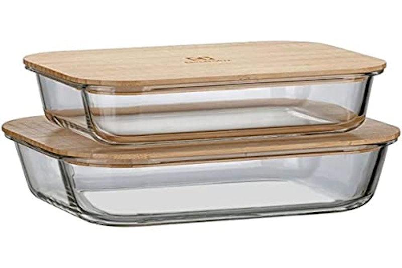 Potes Herméticos Refratários com Tampa de Bambu Electrolux 1