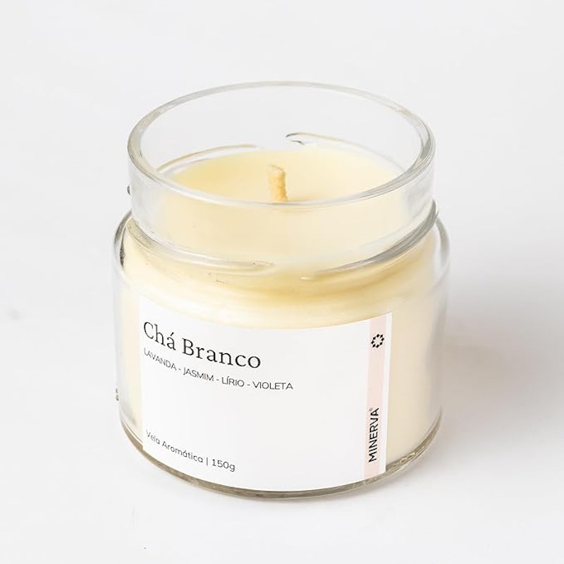 Vela Chá Branco 3