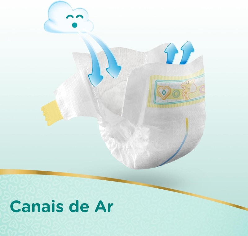 Fraldas Pampers Premium Care Recém Nascido 5