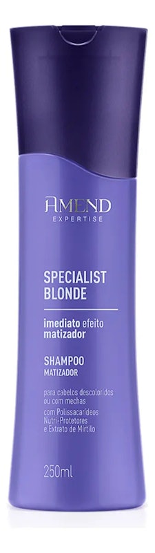 Shampoo Matizador Amend Expertise Specialist Blonde 1