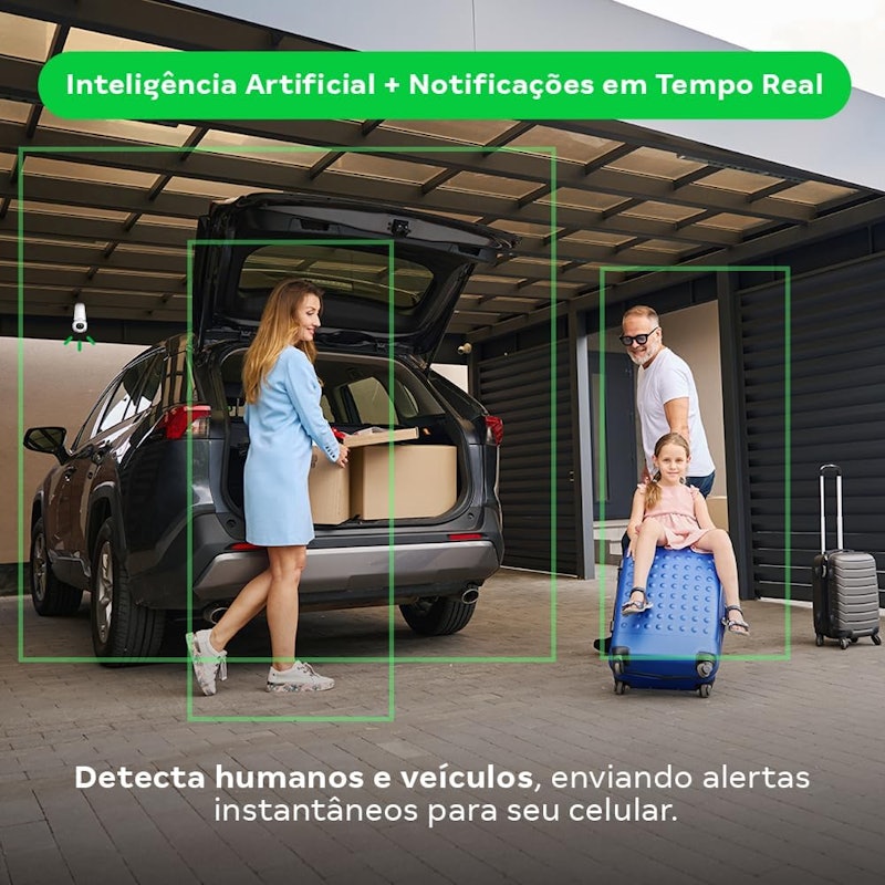 Câmera Lâmpada Interna Inteligente 4
