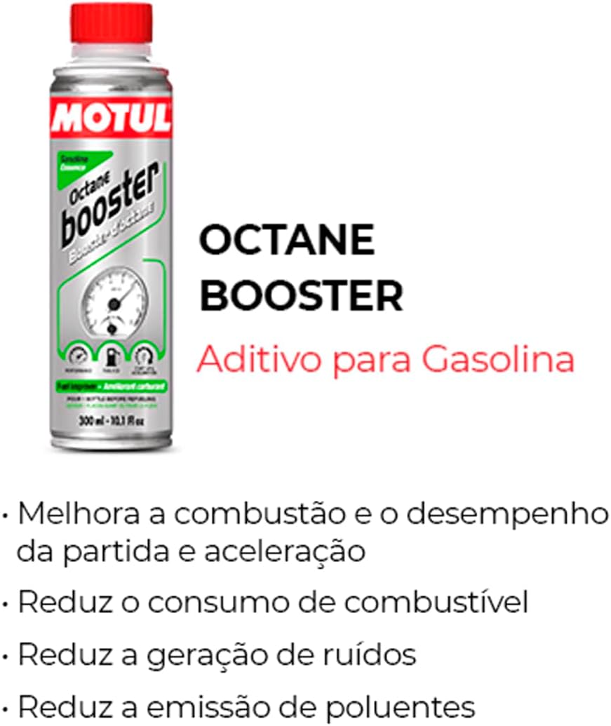 Aditivo Octane Booster Gasolina Motul 2