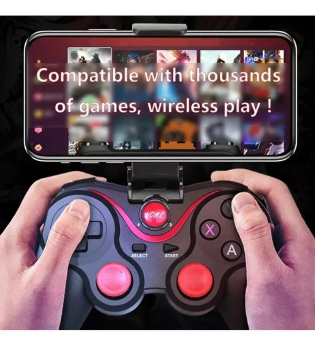 Controle Joystick Bluetooth Celular para Android IOS PC 2