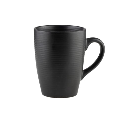 Caneca de Cerâmica Preta 350ml 2