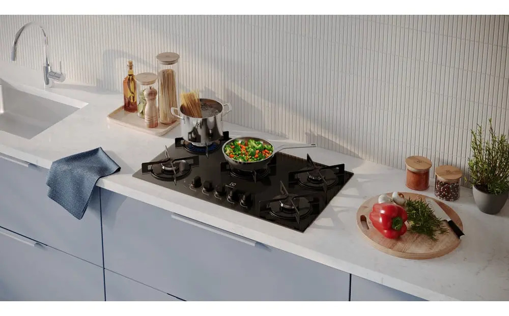Cooktop 5 Bocas a Gás Efficient 4