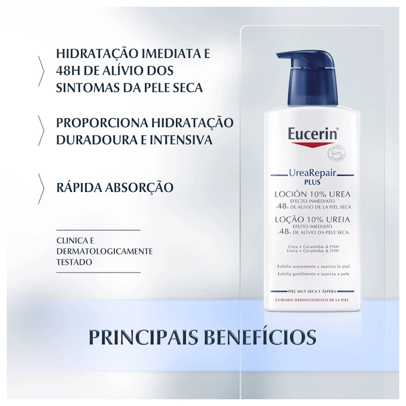 Loção Hidratante Corporal Urea Repair Plus 3