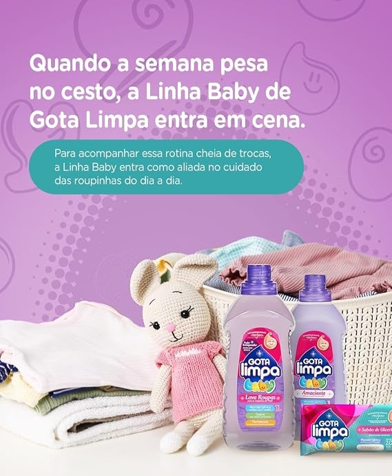 Amaciante Linha Baby 4