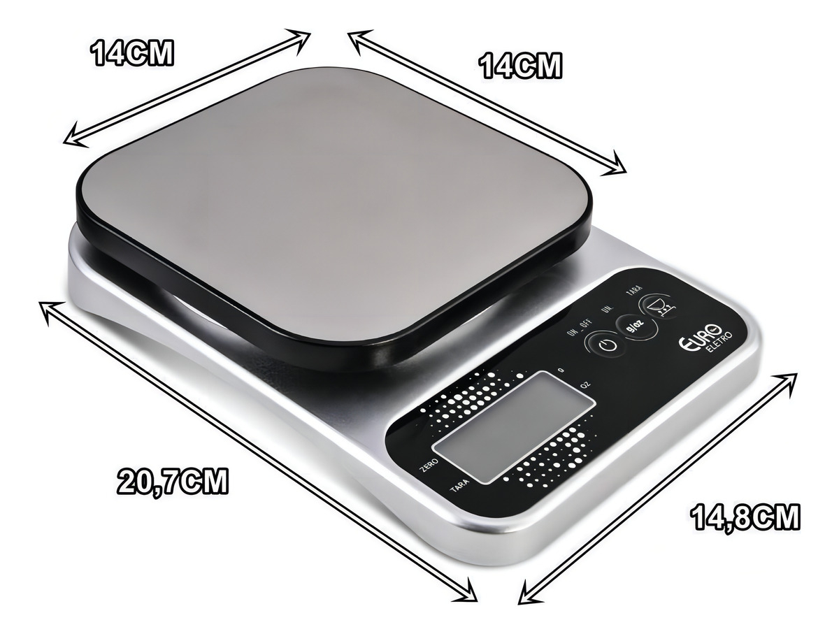 Balança Digital para Cozinha Pro 3