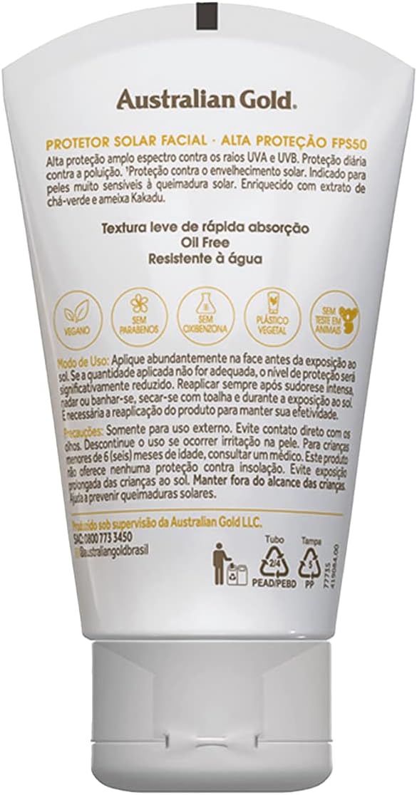 Protetor Solar Facial Gel Creme 2