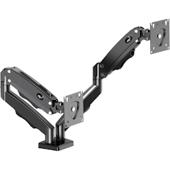Suporte Ergonômico Articulado de Mesa com Pistão a Gás para 2 Monitores de 17” a 35” Elg