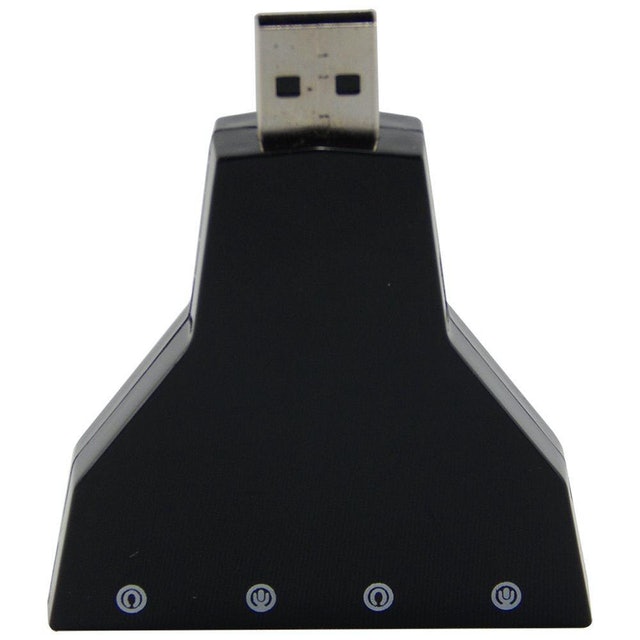 Placa de Som USB Exbom Avião 4