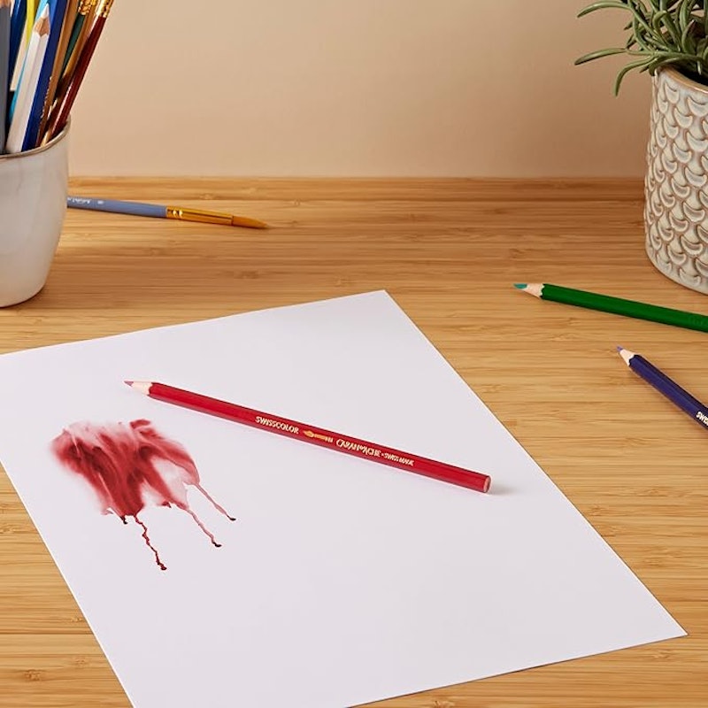 Caixa com 18 Lápis de Cor Permanentes Swisscolor 2