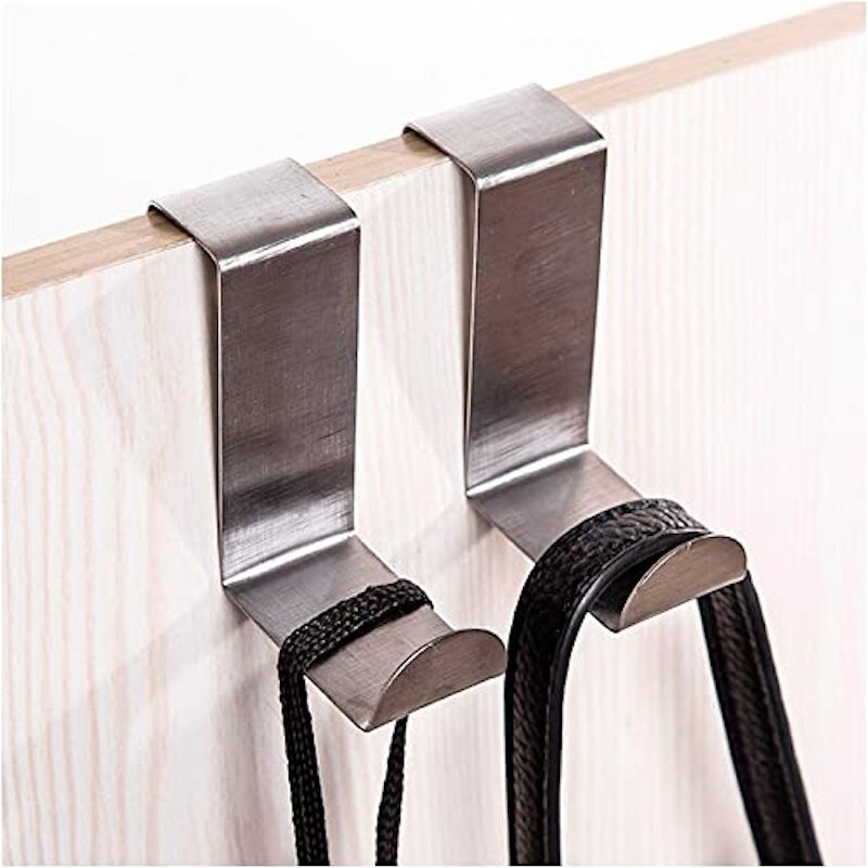 Kit 2 Cabide de Porta em Inox 3