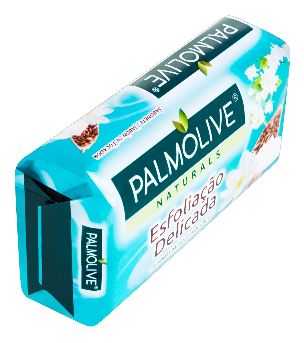 Sabonete em Barra Palmolive Nutrição Esfoliante com Jasmim e Manteiga de Cacau 4