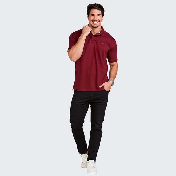Camisa Polo Masculina Básica Daze Modas 4