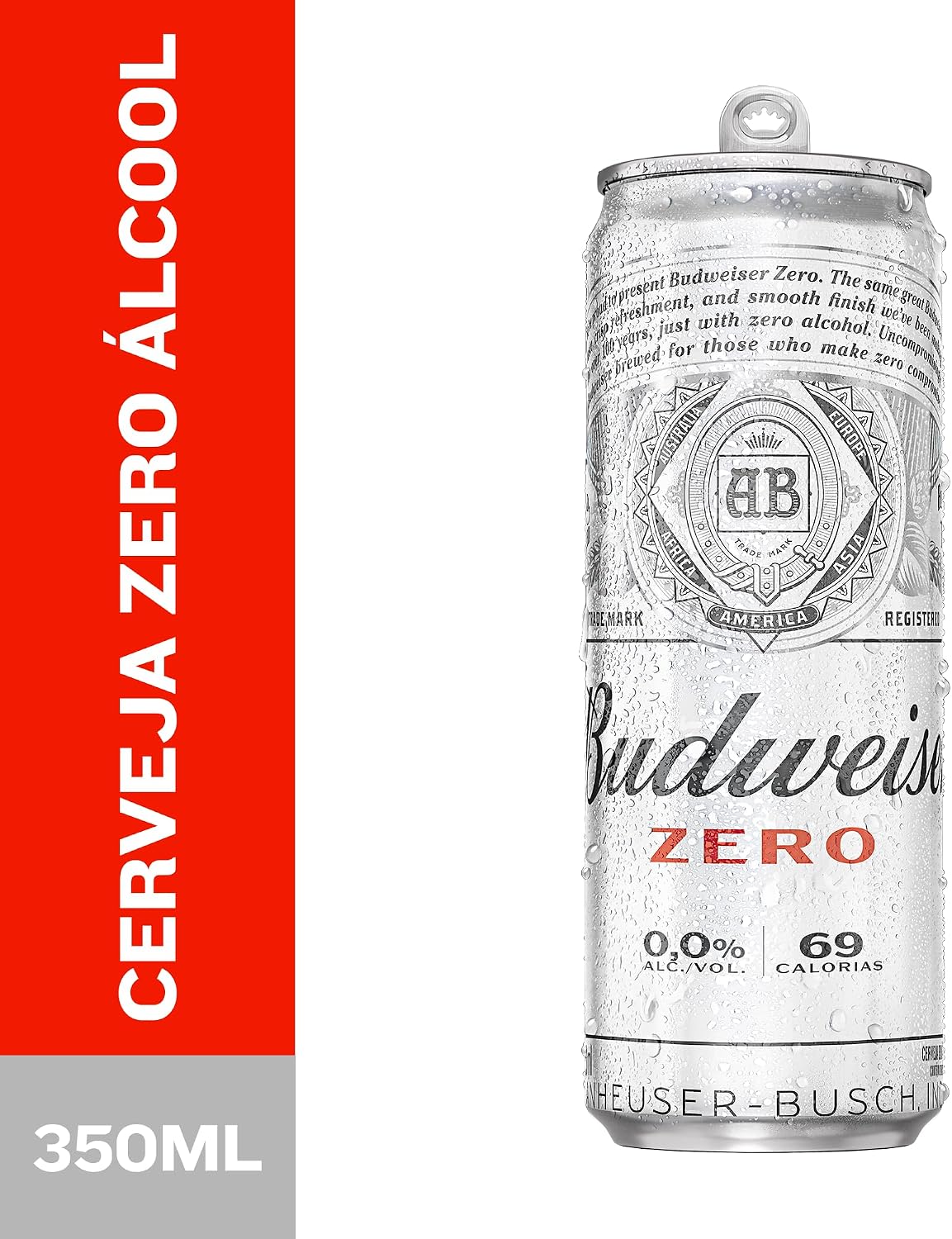 Pack Cerveja Budweiser Zero 2