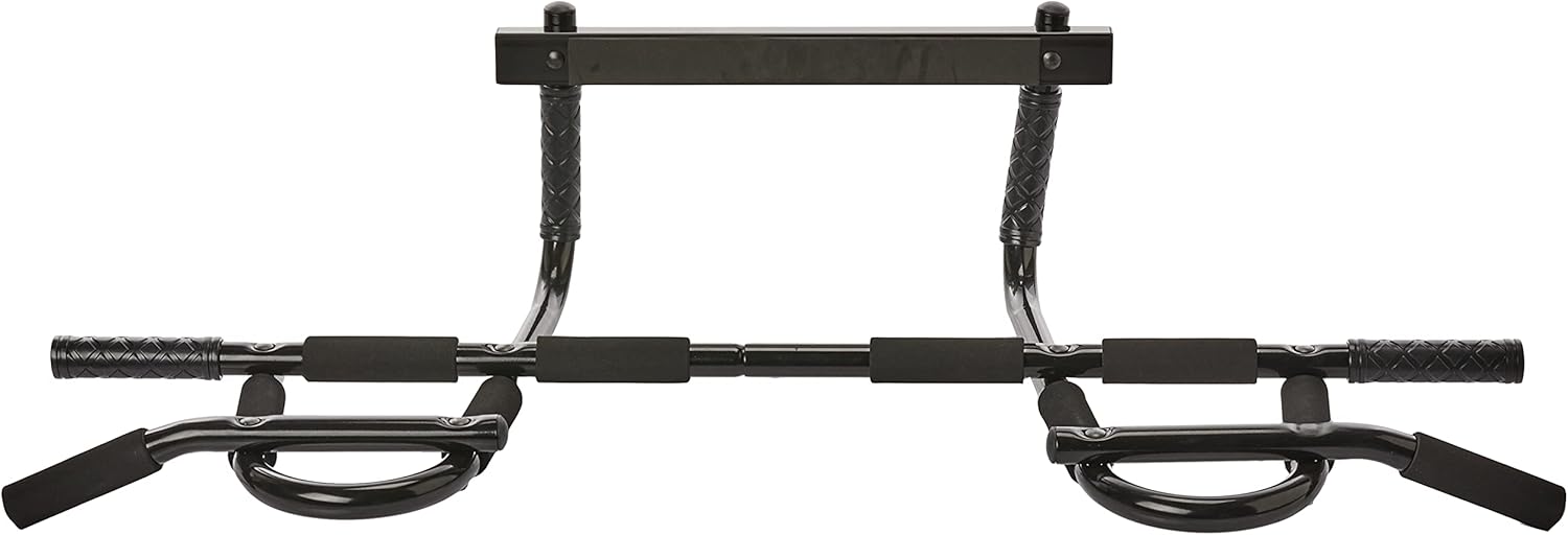 Barra Porta Iron Gym Apoio Flexão Multifuncional Fixa Treino 2