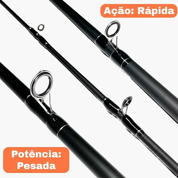 Vara de Pesca Praia para Costão Mar Molinete CMIK 4.2 m   3