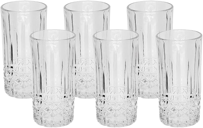 Jogo de 6 Copos Long Drink Lujita 1