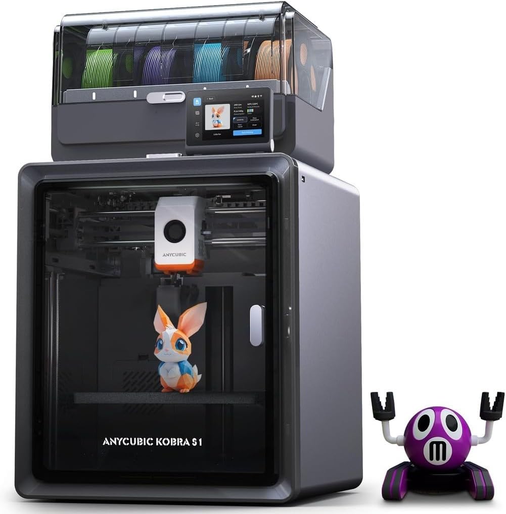 Impressora 3D Anycubic Kobra S1 Combo 3