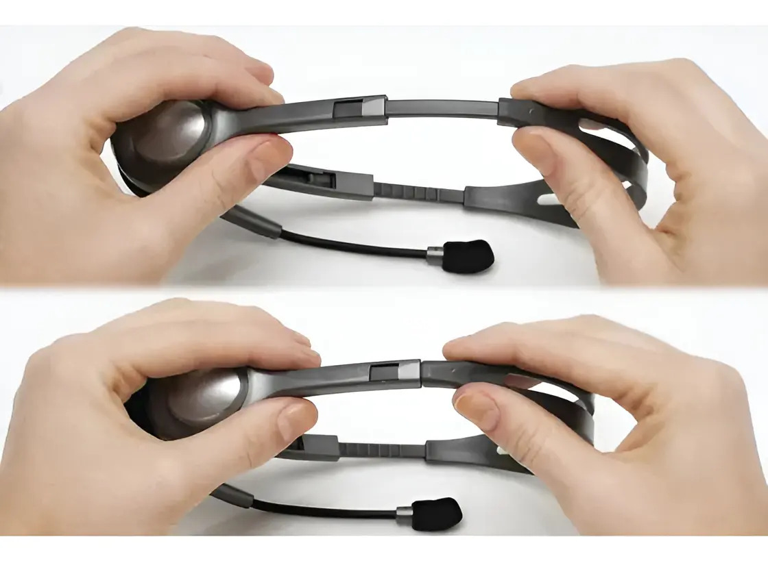 Headset com Fio Logitech H111 4