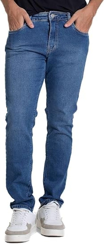 Calça Jeans Sawary Reta/Slim 1