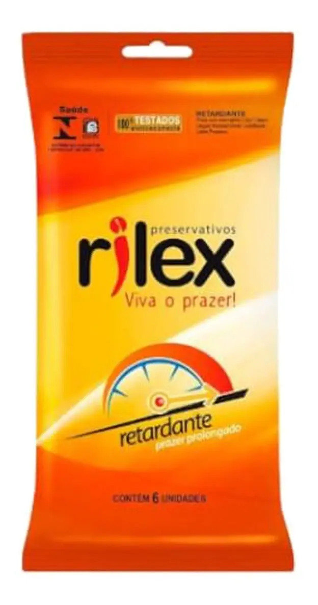 Preservativo Rilex Retardante - 6 Unidades 1