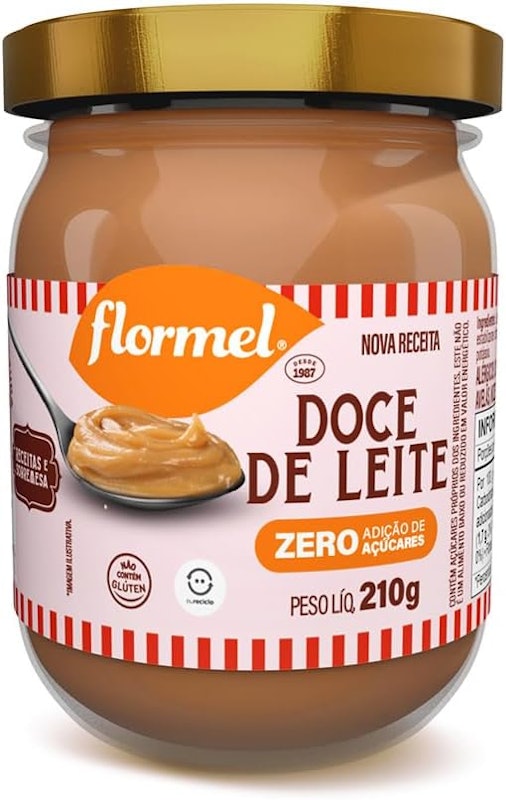 Doce de Leite Cremoso Zero Açúcar 1
