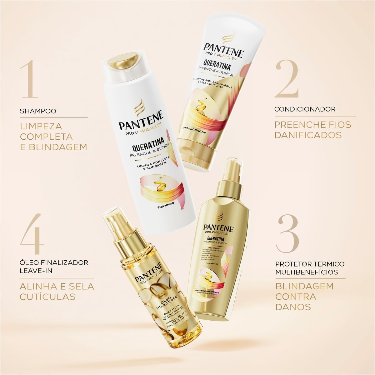 Protetor Térmico Multibenefícios Pantene 5