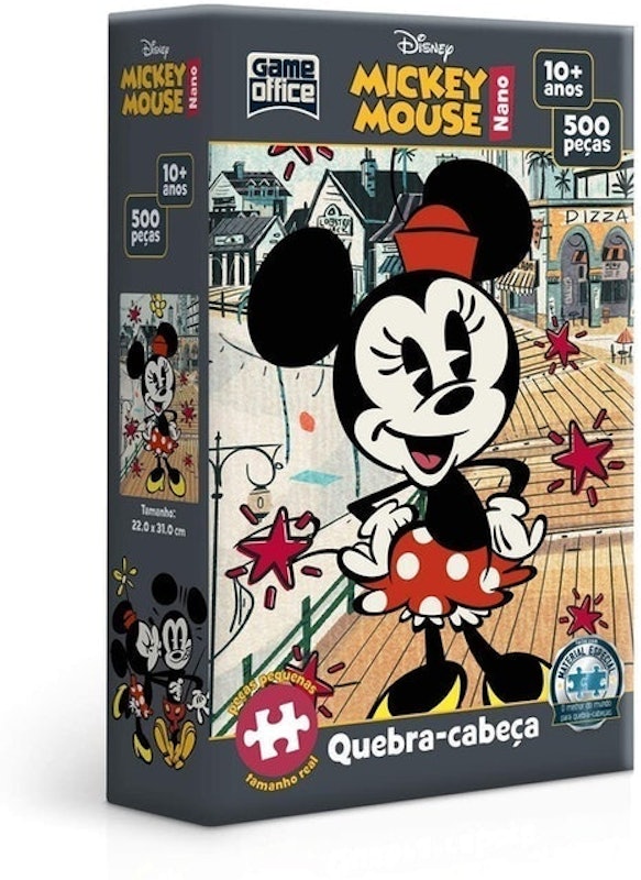 Quebra-Cabeça Nano 500 Peças Minnie 1