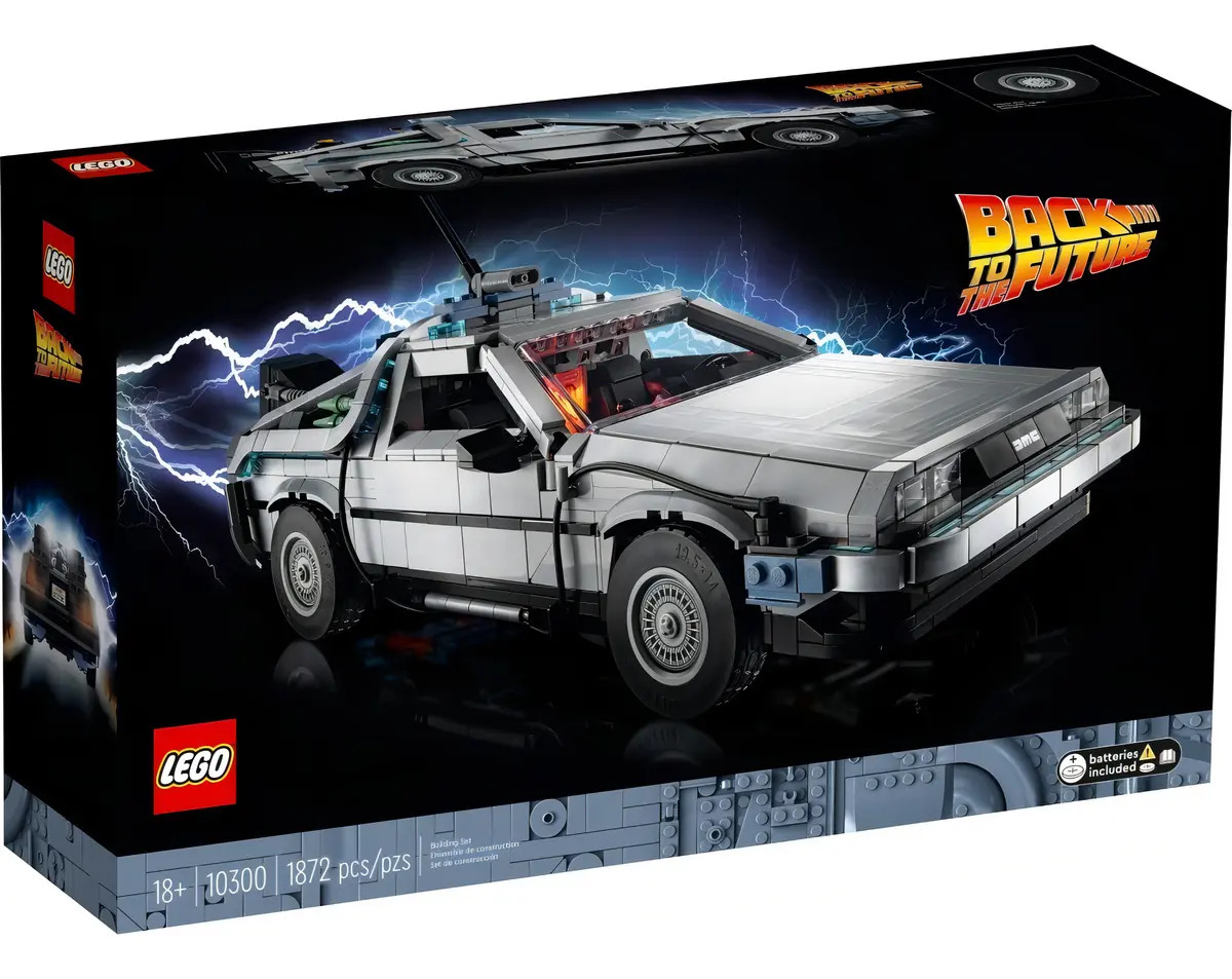 Lego Creator Expert Máquina do Tempo de Volta ao Futuro 1