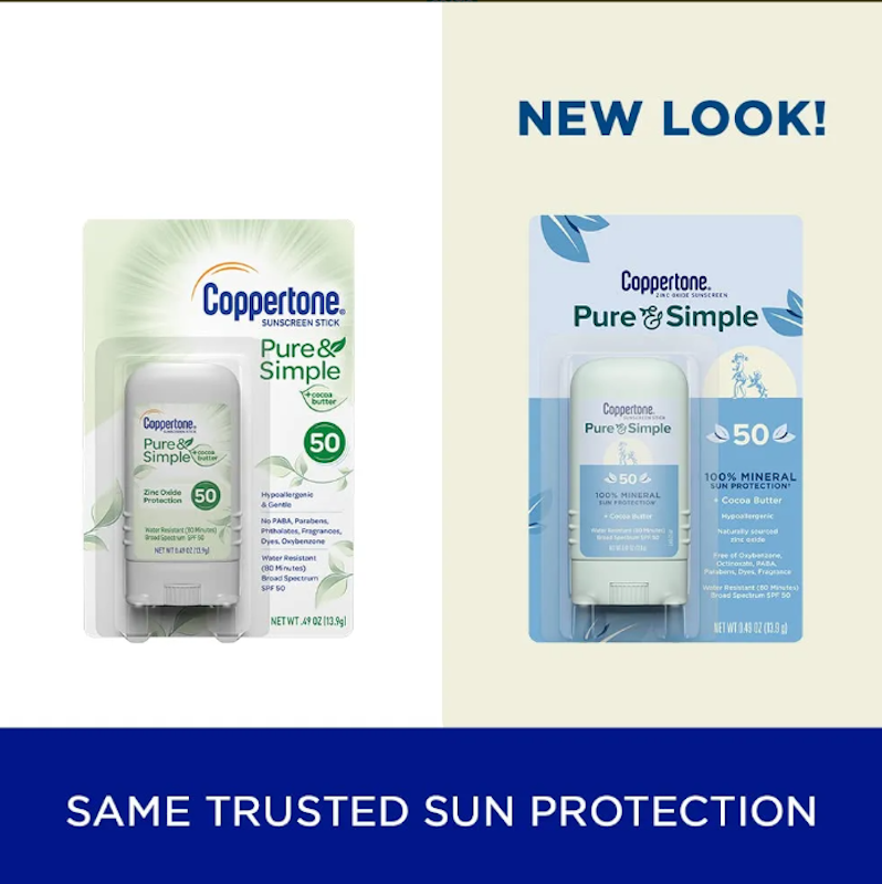 Protetor Solar em Bastão Pure & Simple FPS 50 com Proteção Mineral 2