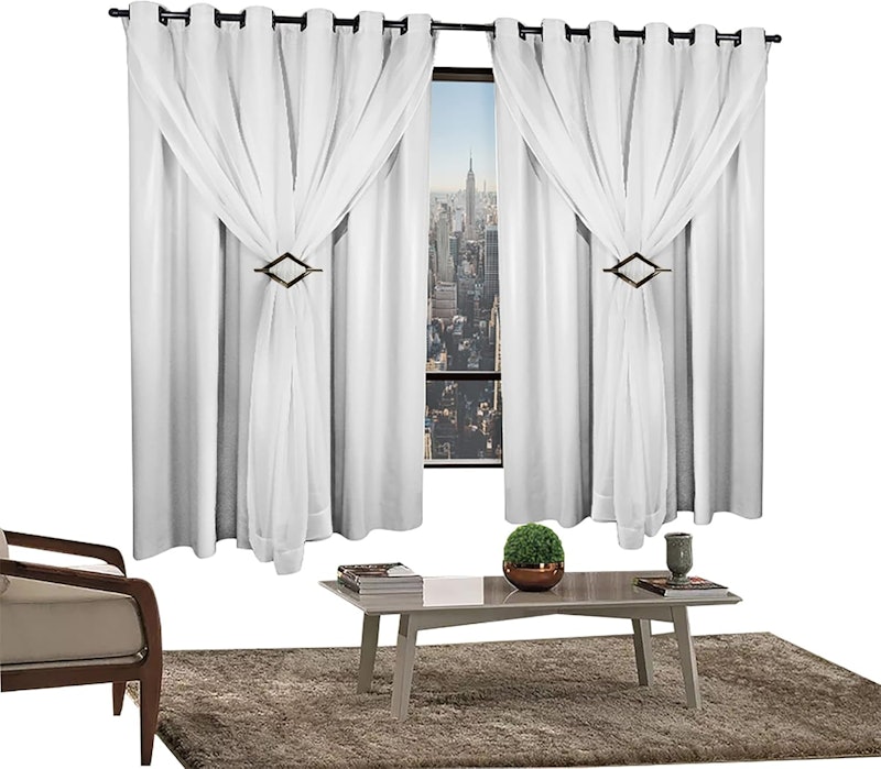Cortina Blackout com Voil 2,00 x 1,60 m 1