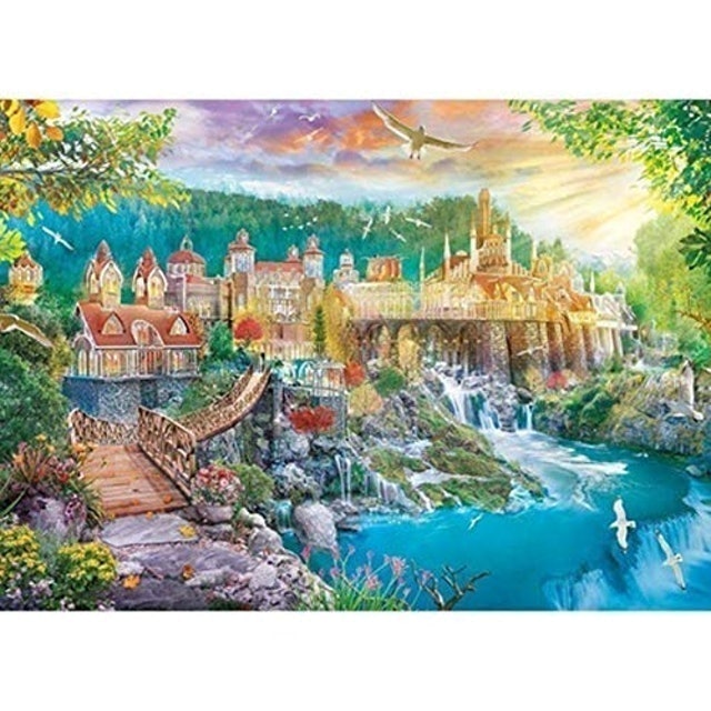 Puzzle 5000 Peças Vila Encantada 3