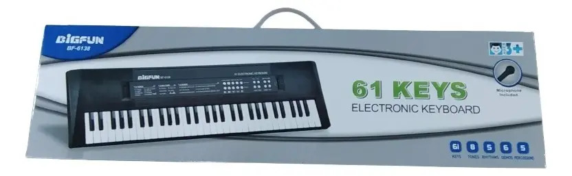 Teclado Infantil 61 Teclas BigFun 5