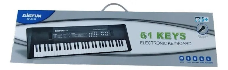 Teclado Infantil 61 Teclas BigFun 5