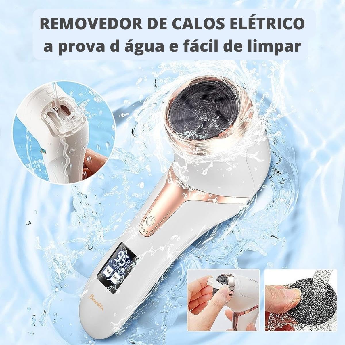 Removedor de Calos e Rachaduras Elétrico  4