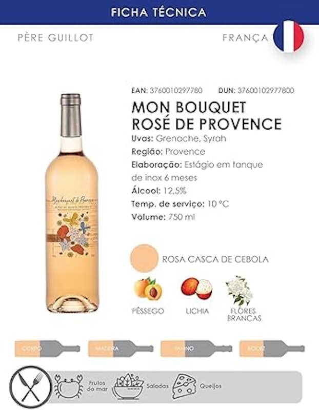 Vinho Rosé Francês Alpes De Haut Provence Aoc 2