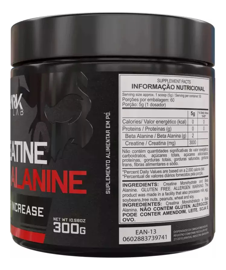 Creatina e Beta-Alanina 300 g 2