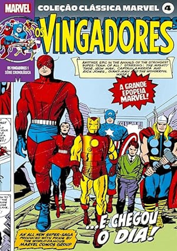 Coleção Clássica Marvel Vol. 4 - Vingadores Vol. 1 1