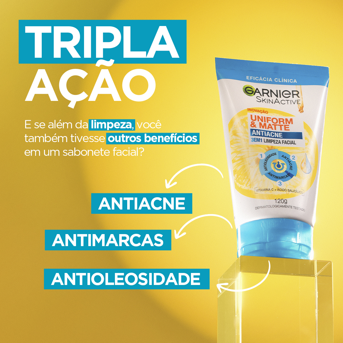 Limpeza Facial 3 em 1 Antiacne 4
