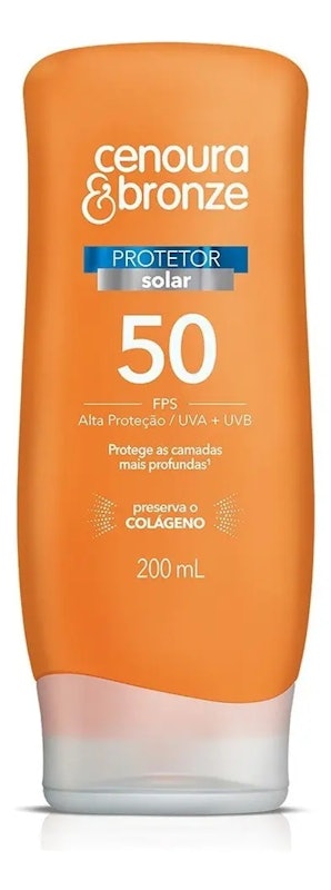 Protetor Solar FPS 50 Cenoura & Bronze 1