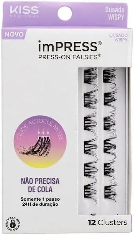 Cílios Postiços imPRESS Mini Ousado Wispy 1