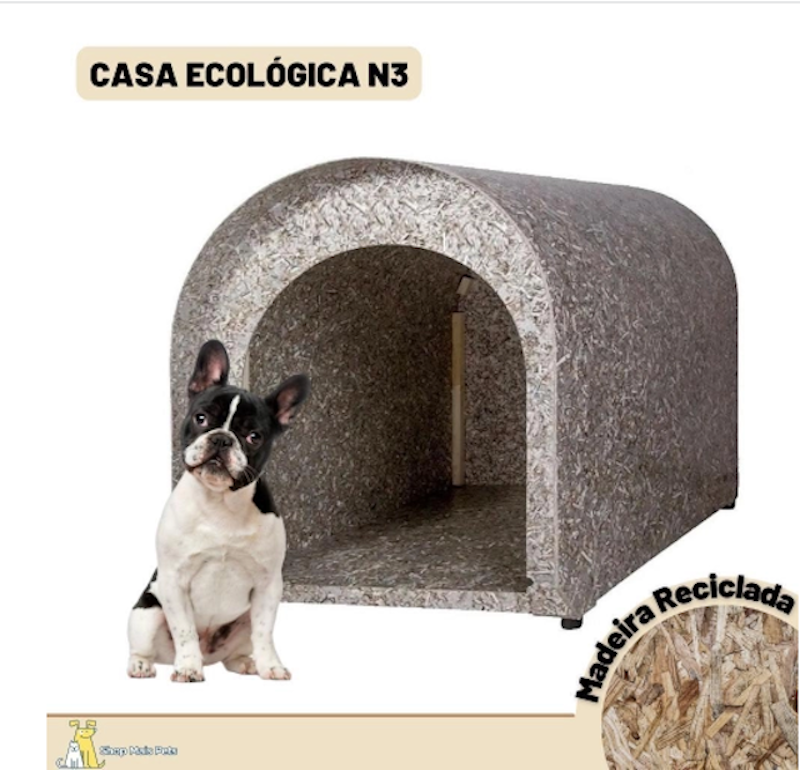 Casinha para Cachorro Ecológica 2