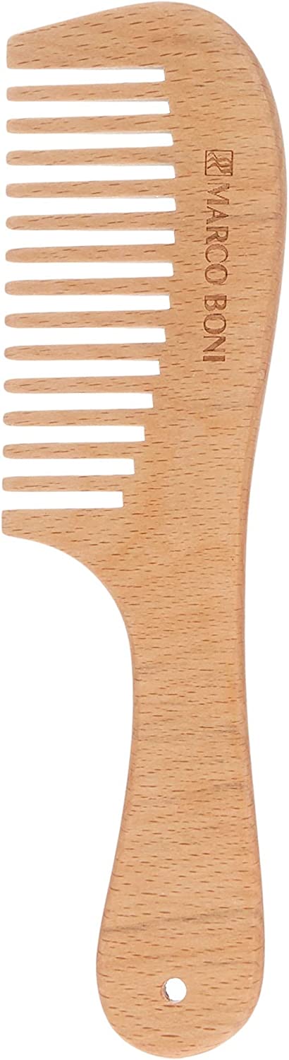 Pente de Madeira Wood Line Premium Dentes Médios 1