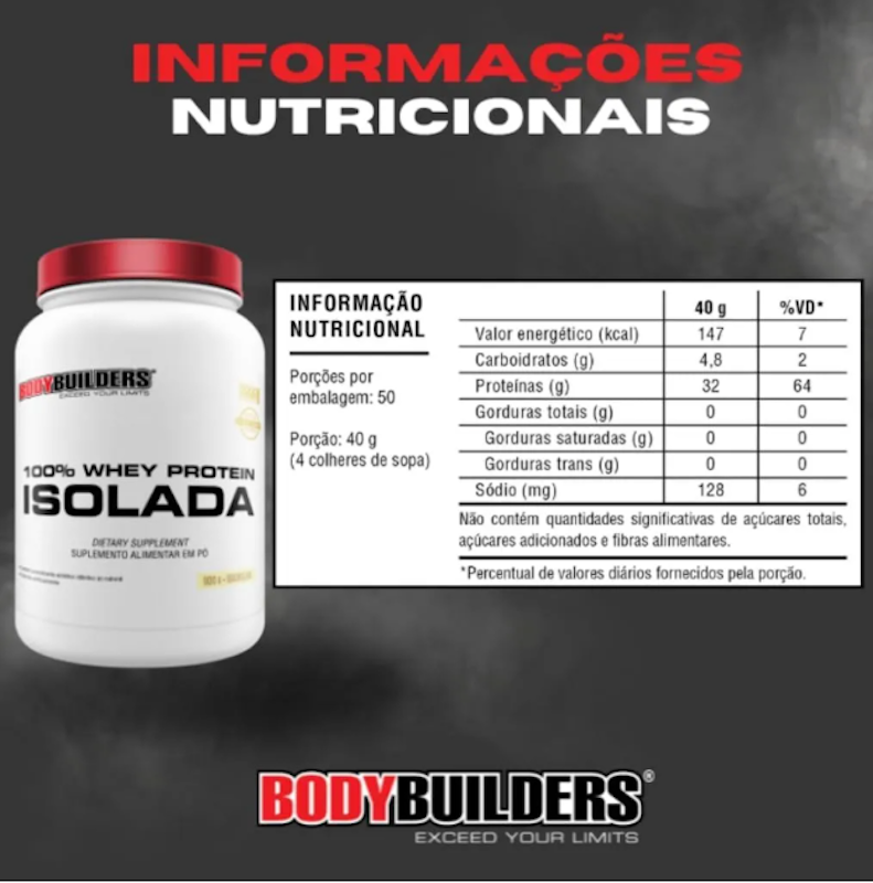 Whey Protein 100% Isolada 900 g 4
