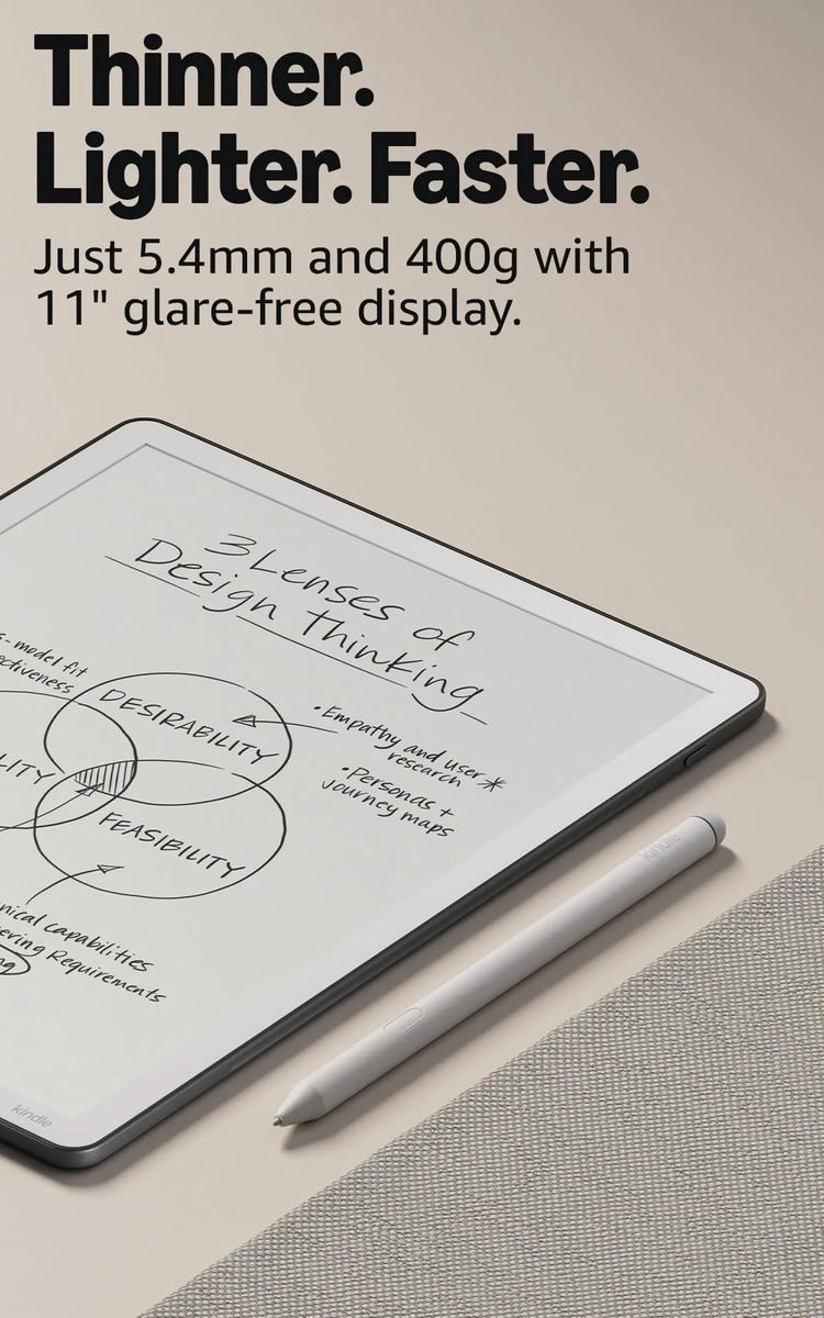 Kindle Scribe (3ª Geração) 2025 2