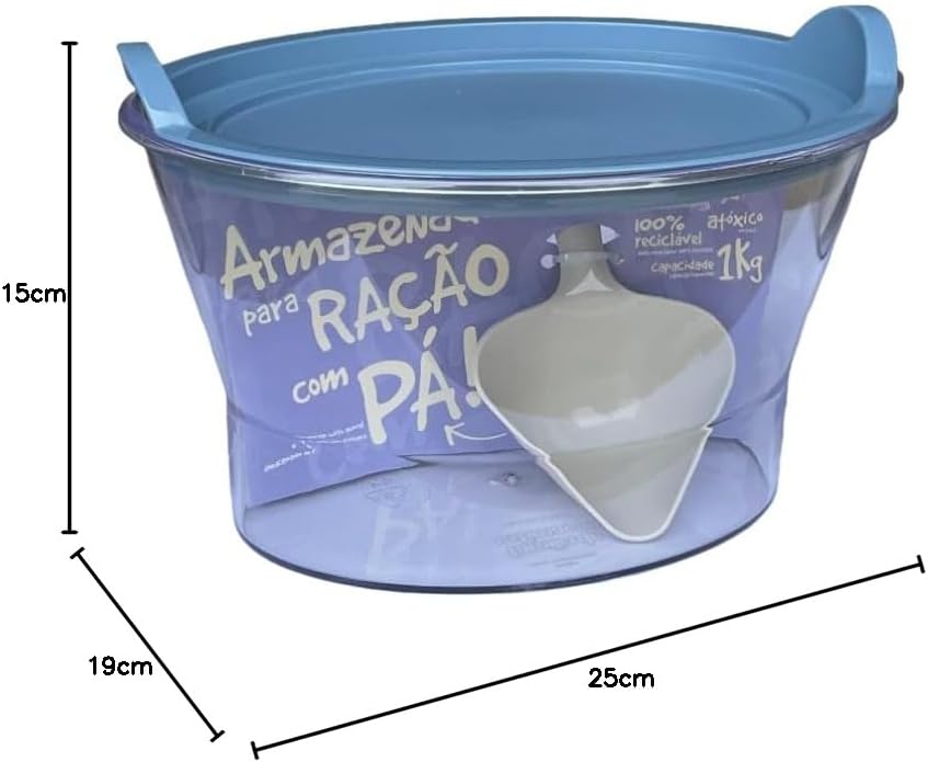 Armazenador de Ração com Pá 4