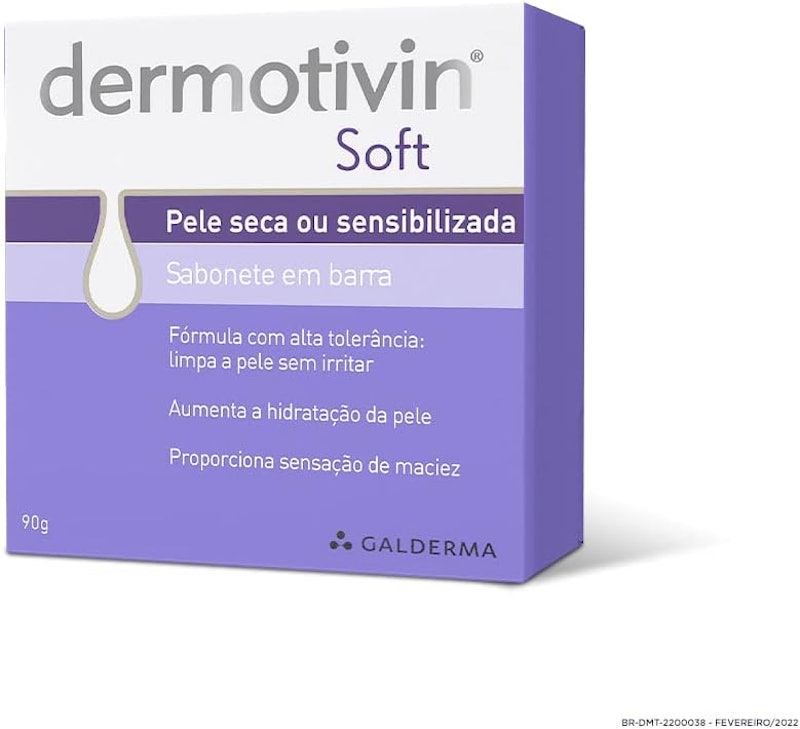 Dermotivin Soft Sabonete em Barra 1