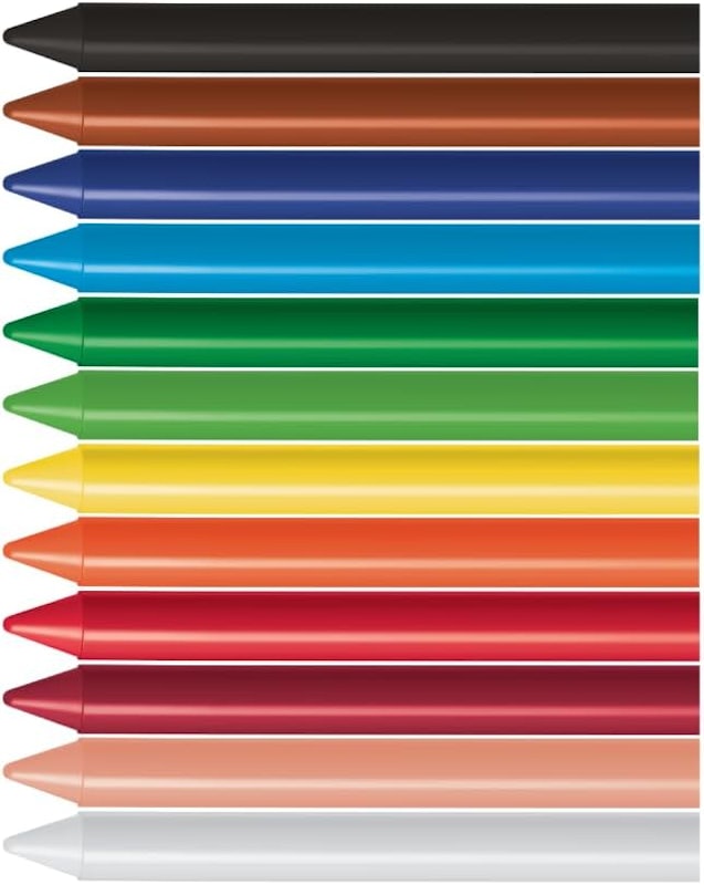 Giz de Cera Gizão 12 Cores Faber-Castell 3